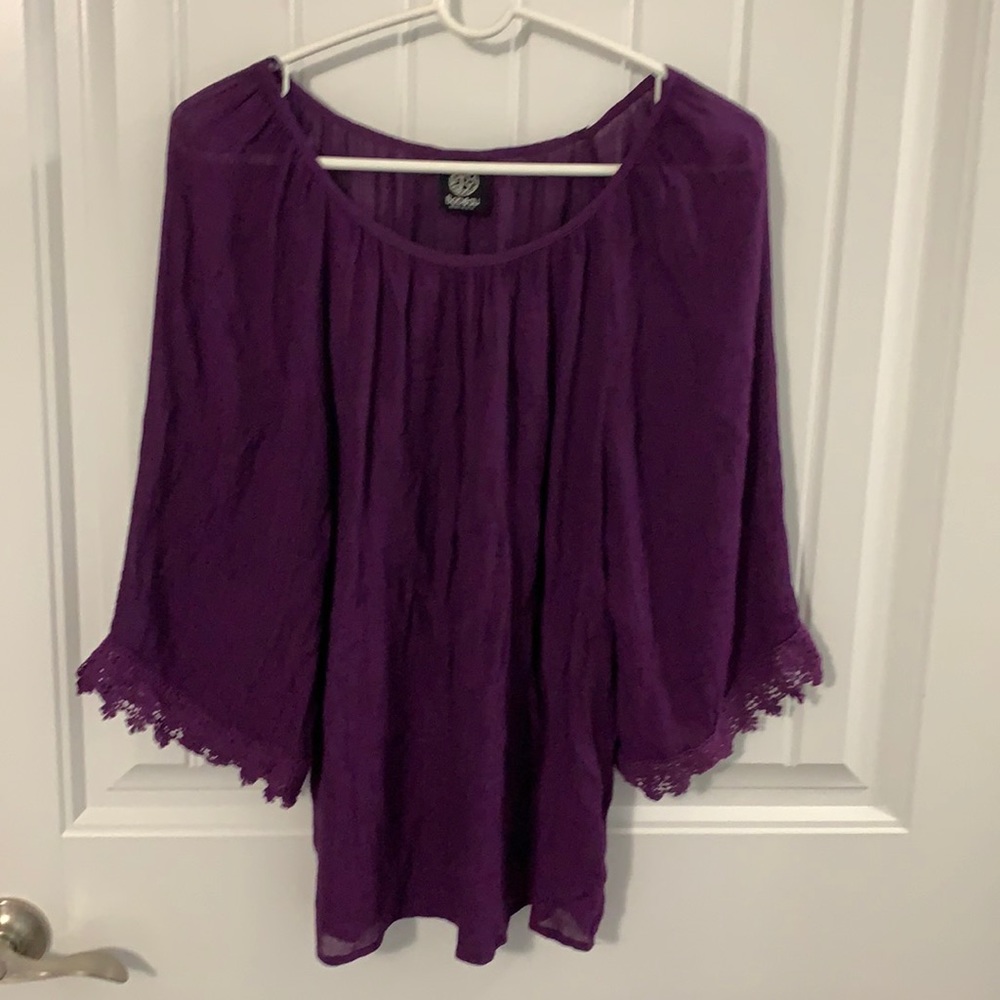 Bobeau, small, polyester blouse